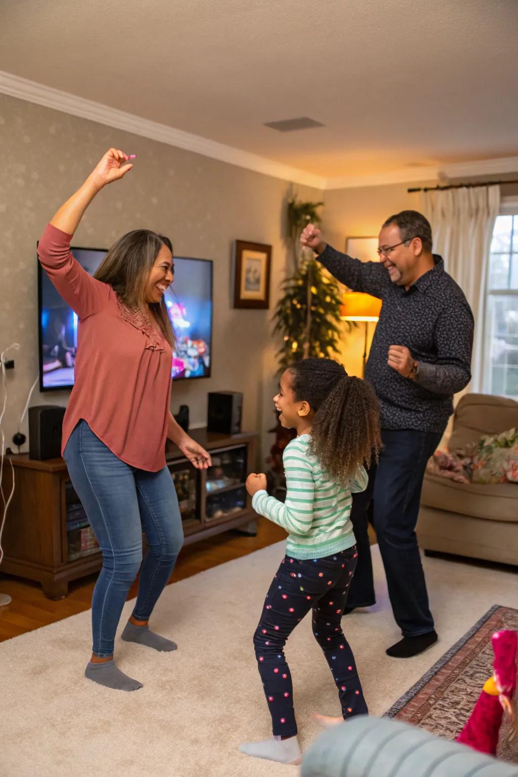 A dance party is an energetic and joyous way to connect.