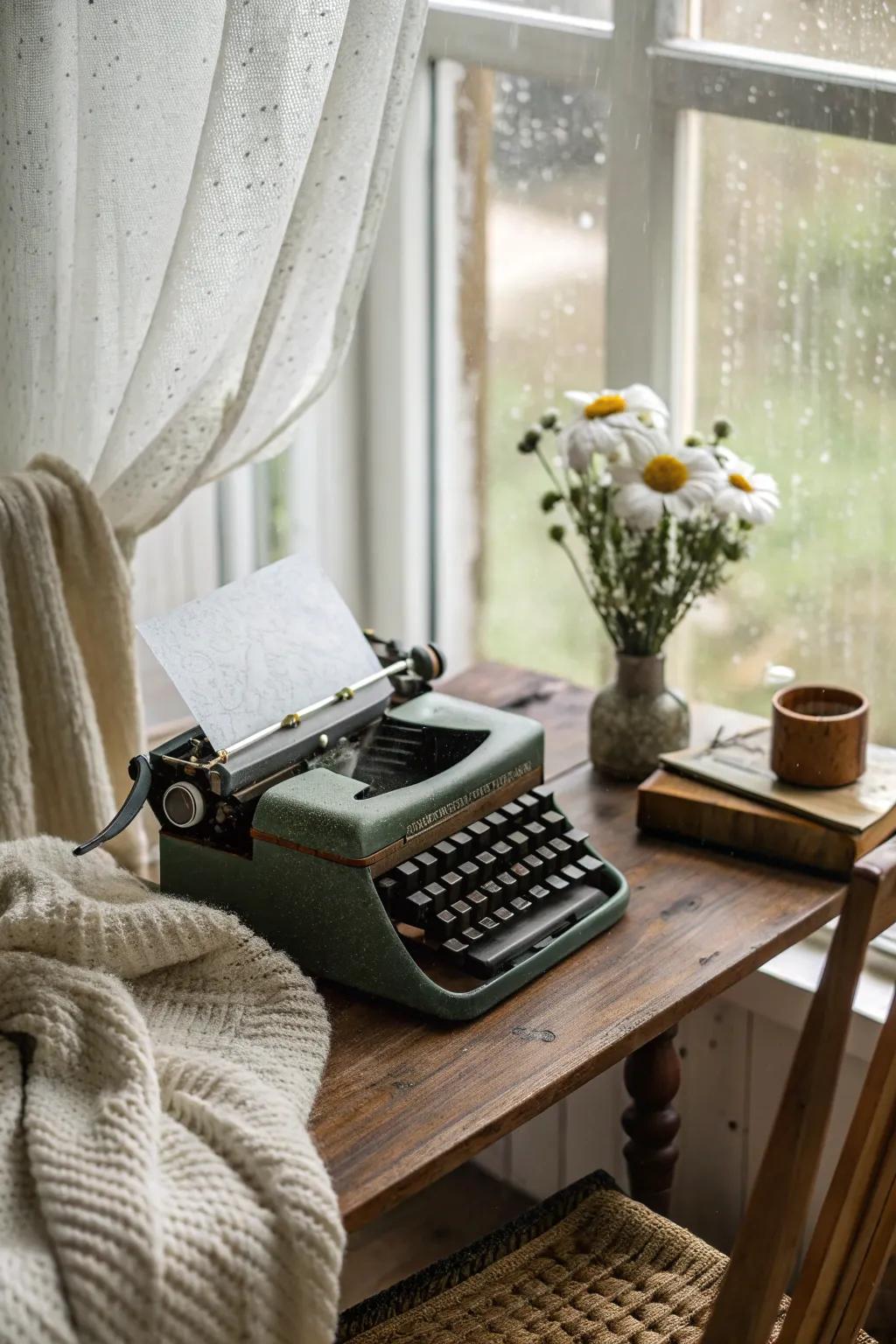 Allow your imagination to waltz with the rainfall and craft a narrative as timeless as this setting. 🌧️✍️ #CreativeWriting #ScandinavianMinimalism