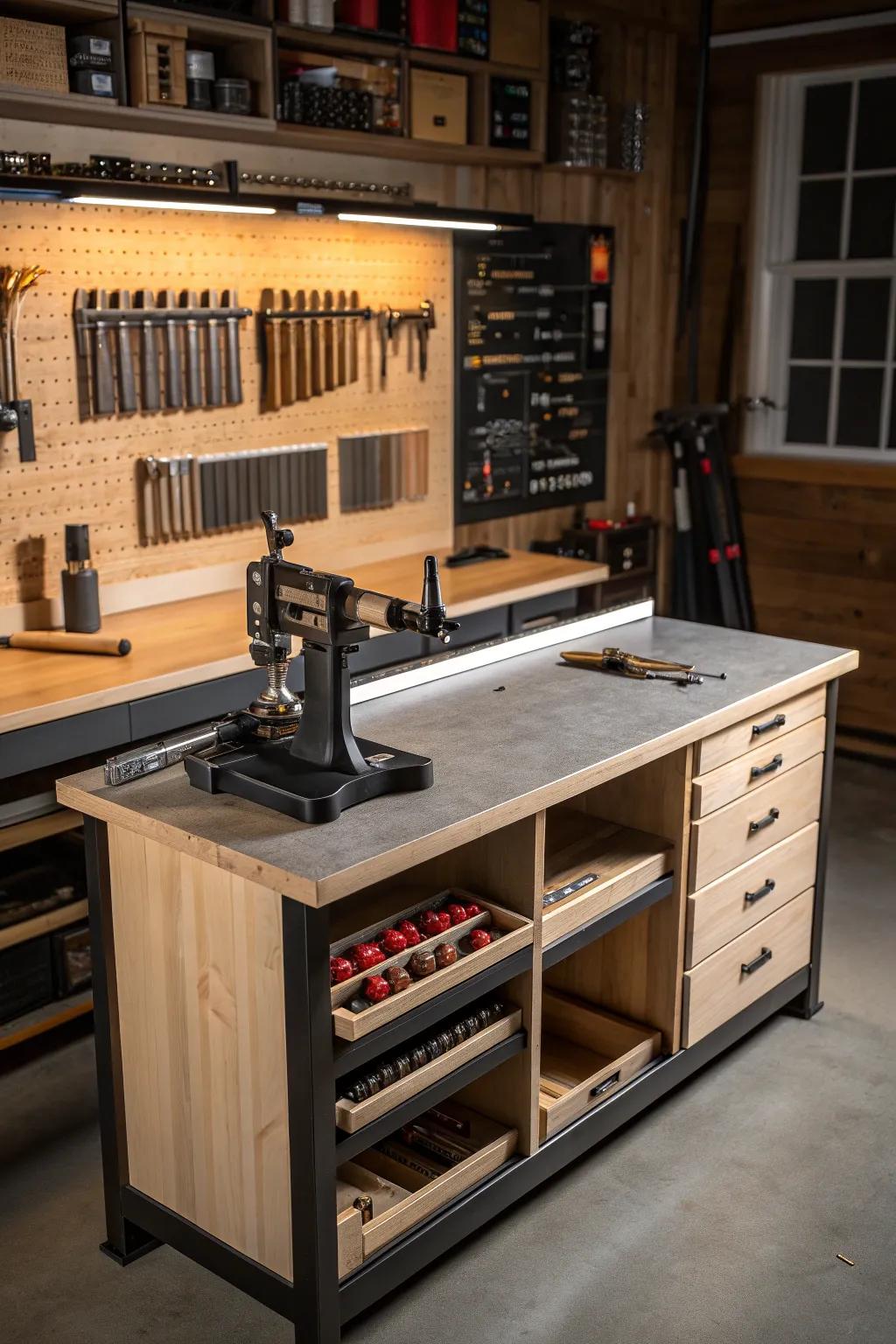 Design Your Ideal Workspace: Discover the Freedom of a Modular Reloading Bench