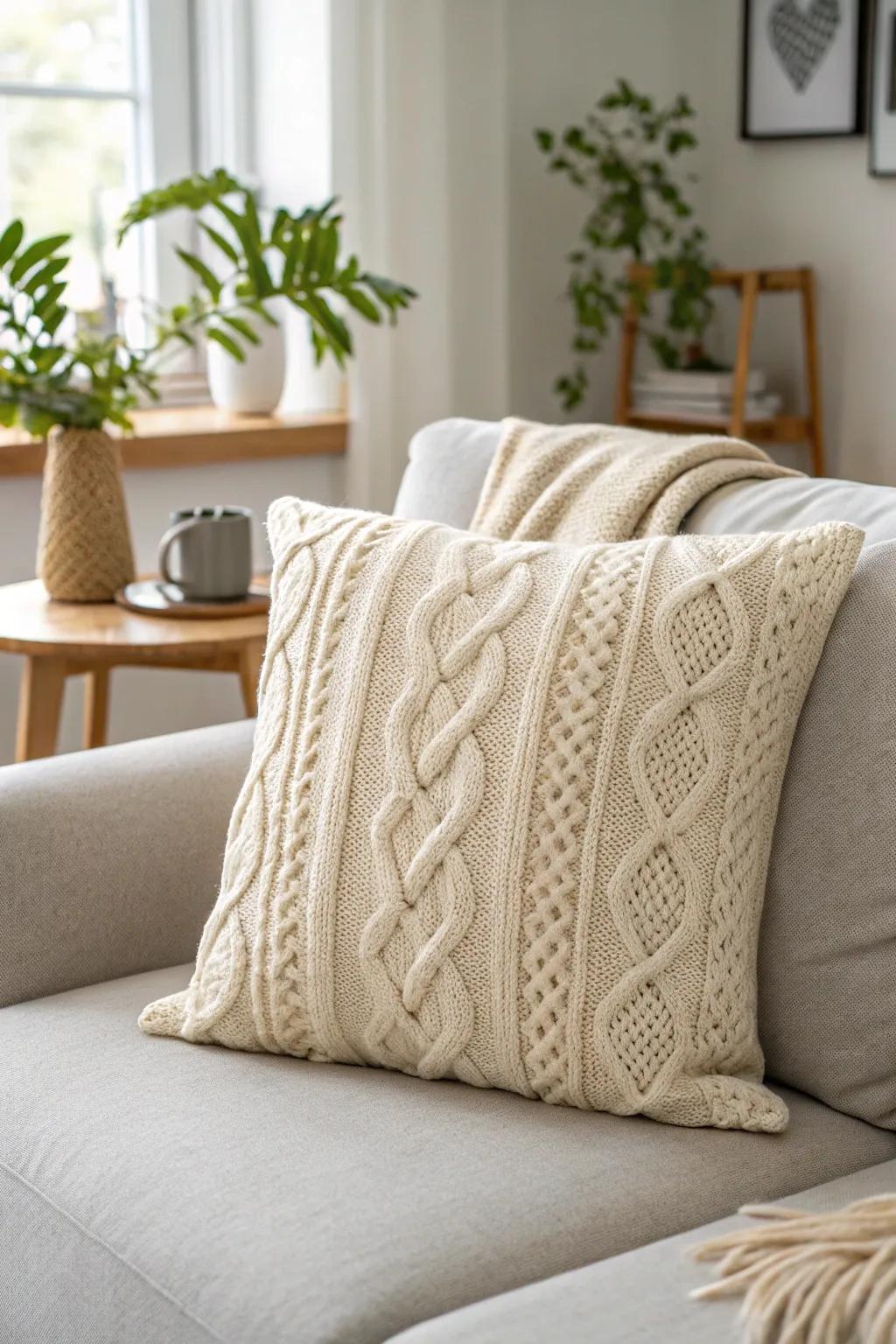 Transmute your antiquated outer garments into cozy Scandinavian-esque padding envelopes, flawless for integrating warmth and allure into any habitation space.