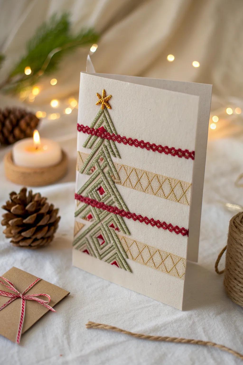 Elevate your holiday salutations via the artistry of ribbon weaving—where clarity converges with craftsmanship.