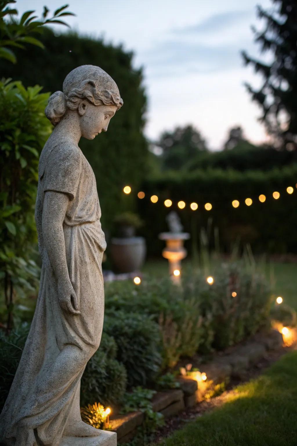 Enliven your garden with enchantment: Discover the wizardry of solar-lit garden artistry.
