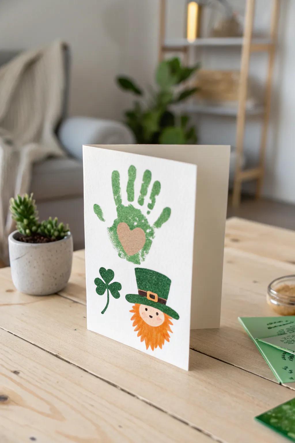 Immortalize cherished reminiscences through endearing little people handprint postcards—where diminutive hands metamorphose into esteemed art.