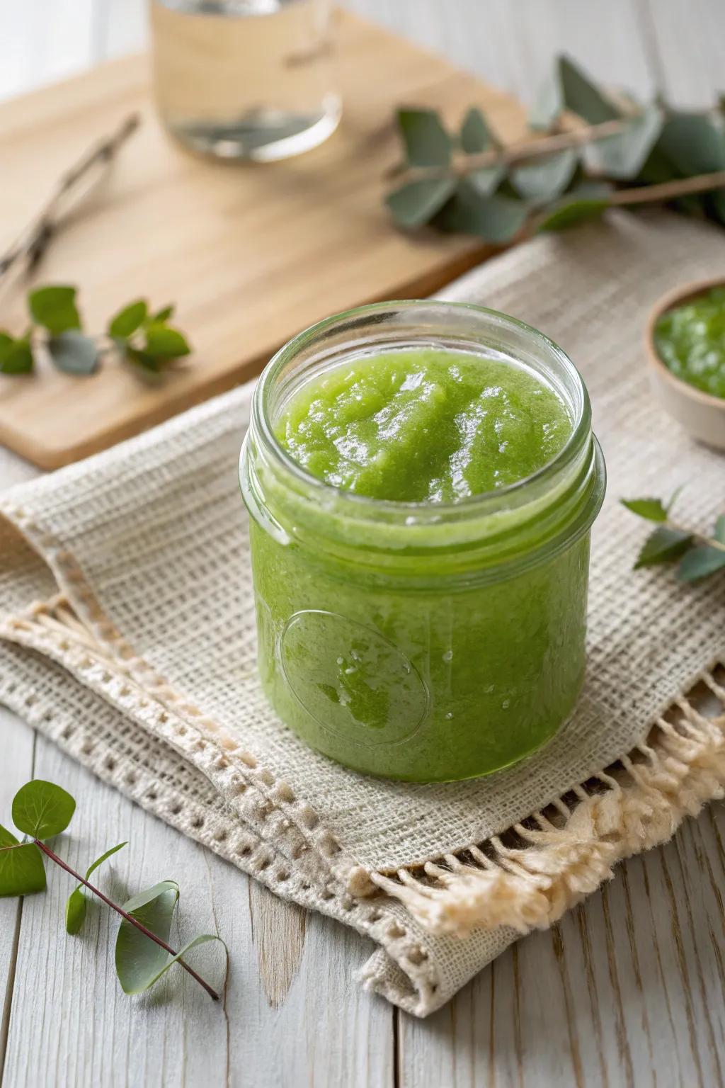 Dive into sensory enactment through this captivating emerald goo – a flawless combination involving amusement including artistry!