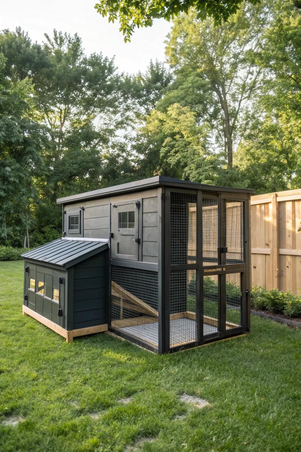 Tailor your flock's domicile with a fashionable building-block turkey coop—perfect for any backyard arrangement!