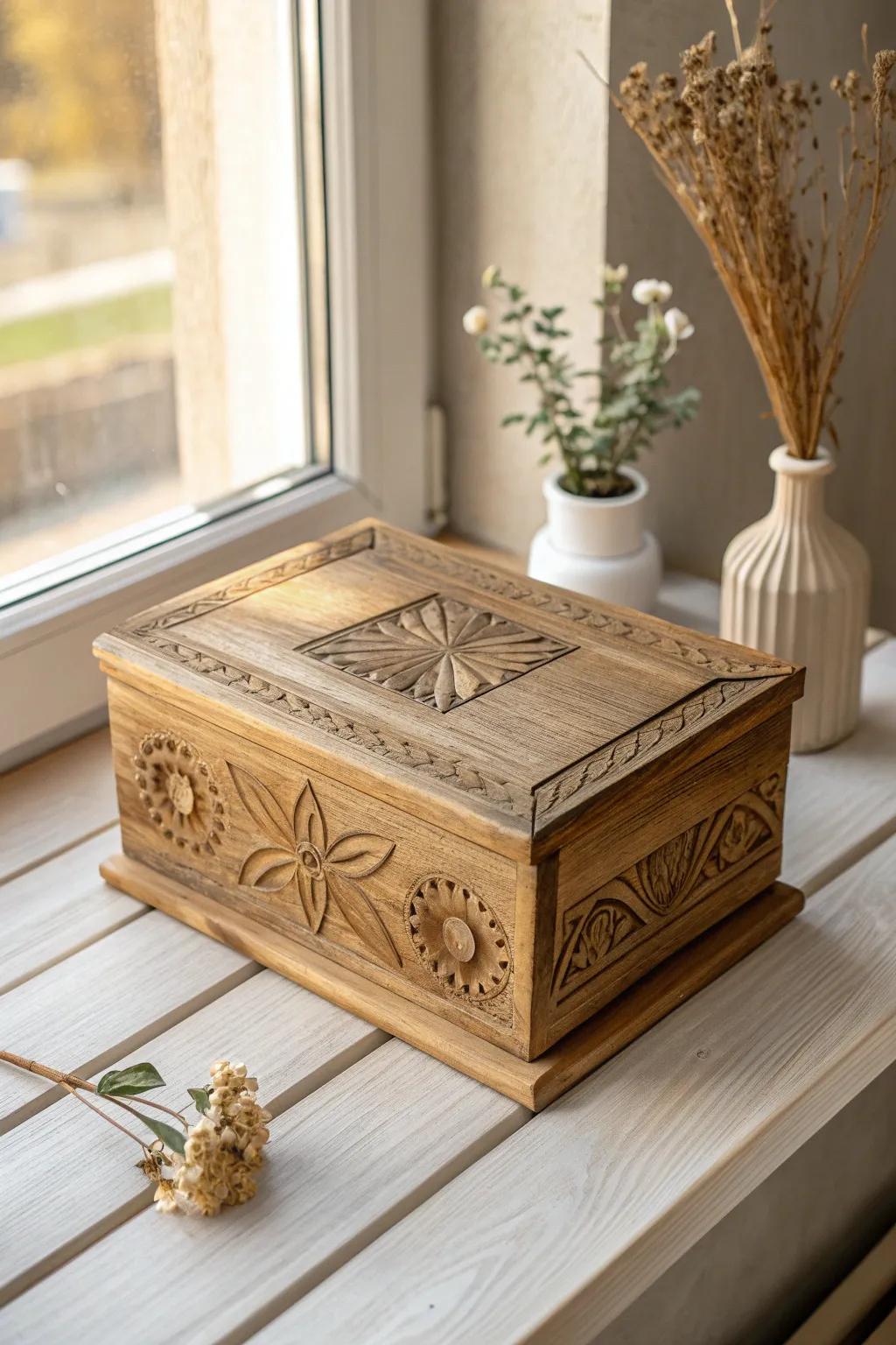 Appreciate the charm of the past with this repurposed treasure.
