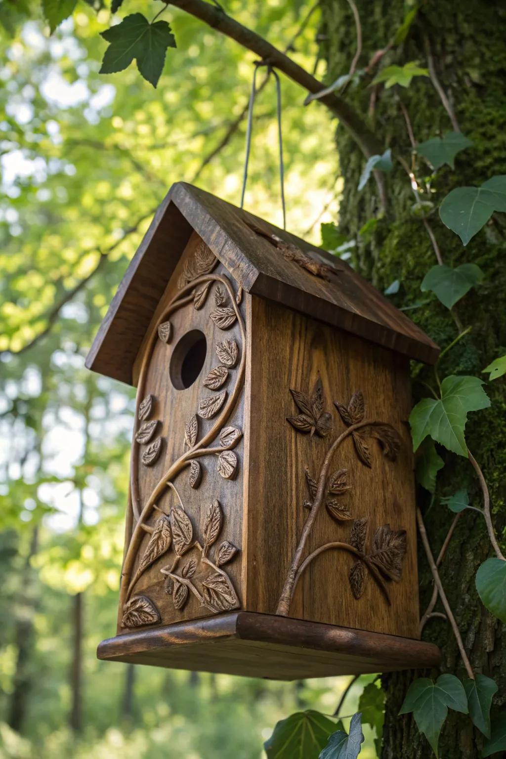 Bring nature indoors with this refined DIY timber avian sanctuary. Suitable for incorporating a dash of country-style beauty to your garden.