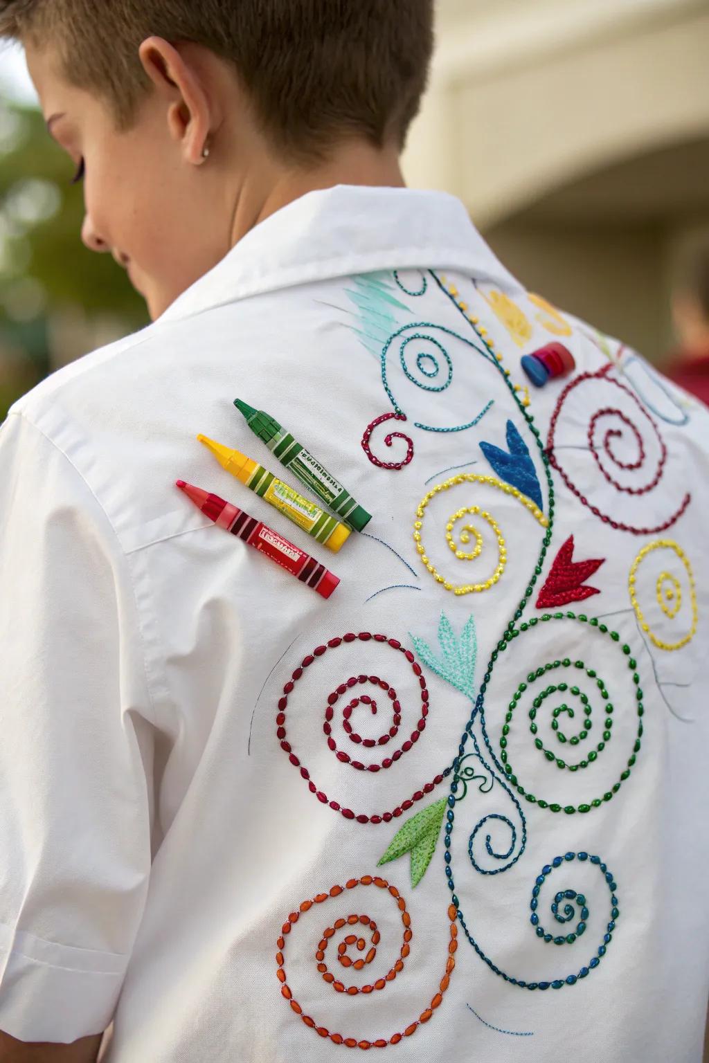 Unleash imagination with a vibrant wax stick spectacle—where art encounters style.