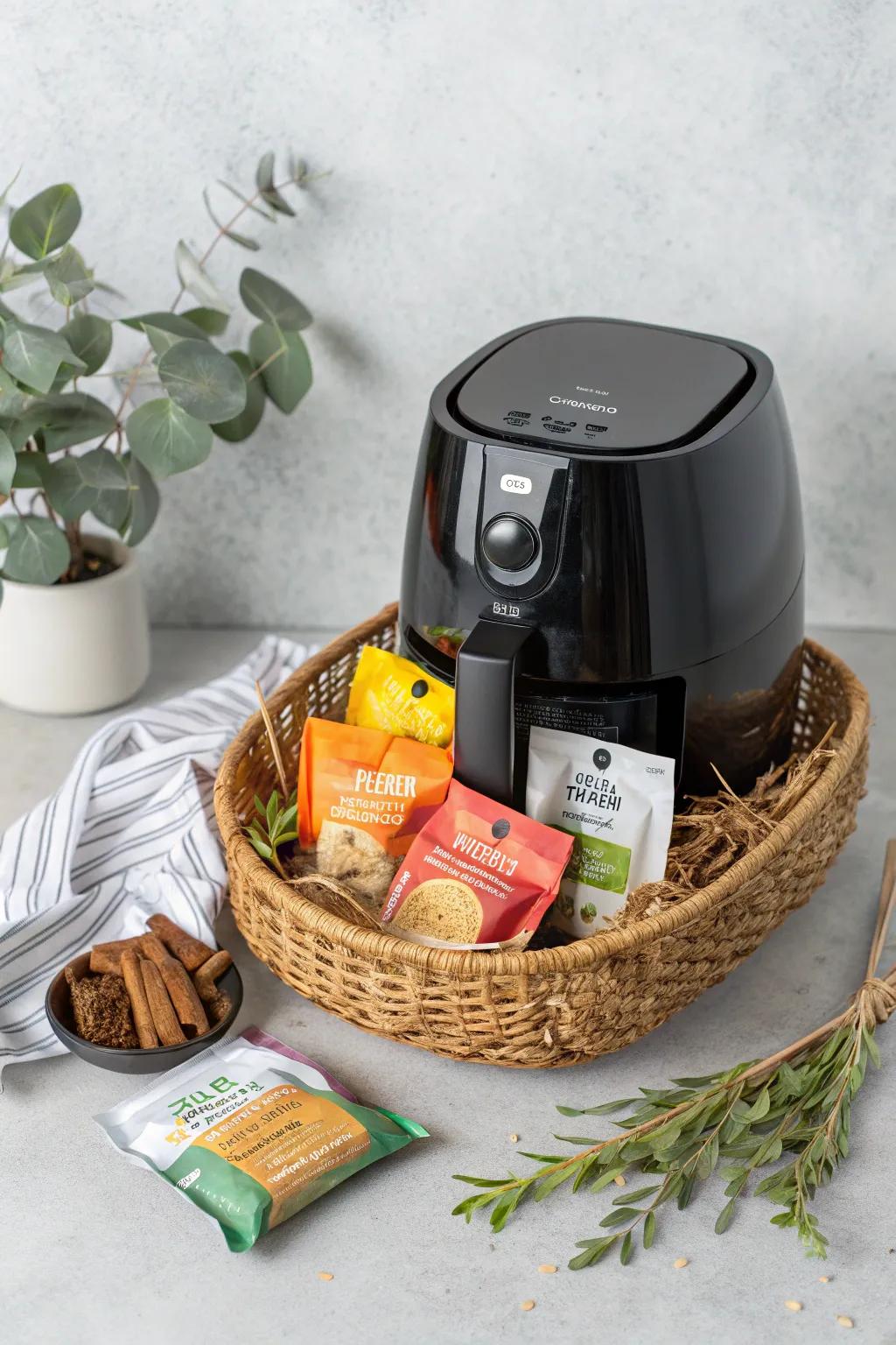 Add a hint of class and flavor to your gift-giving—explore the definitive air fryer snack basket!