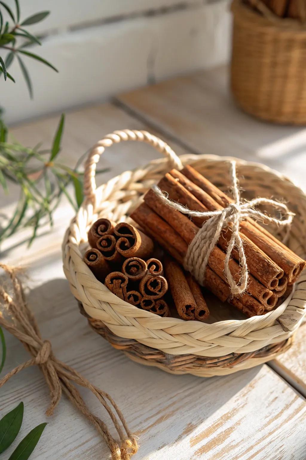 Spice up style with bark