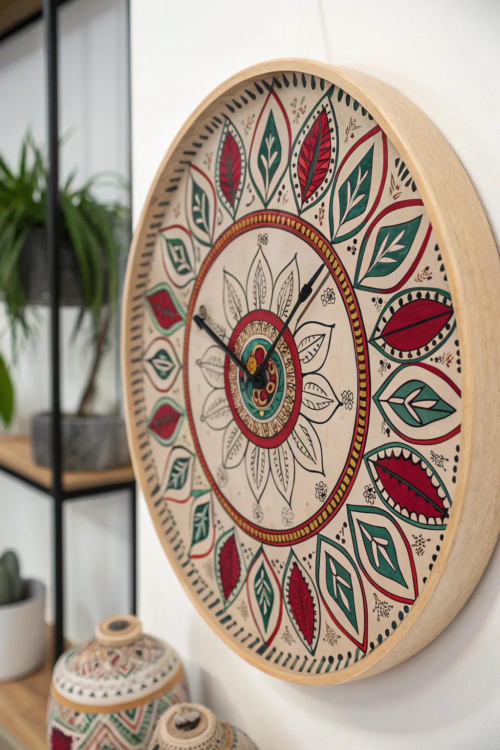 Convey a realm of artistry to your aesthetic through a stunning civilizational motifs timepiece.