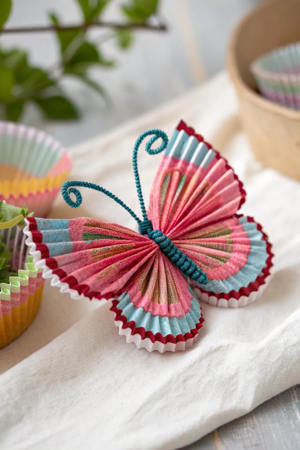 Transform straightforward materials into stunning petty cake liner sky hoppers, incorporating a hint of playful sophistication to any expanse.