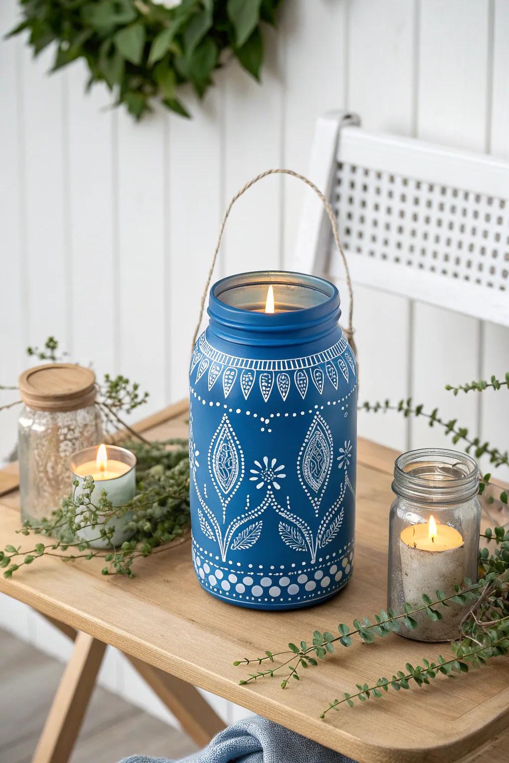 Convert ordinary vessels into enchanting lanterns and illuminate your summer nights with artistic charm and minimalist elegance. #DIYMagic #ScandiBohoGlow