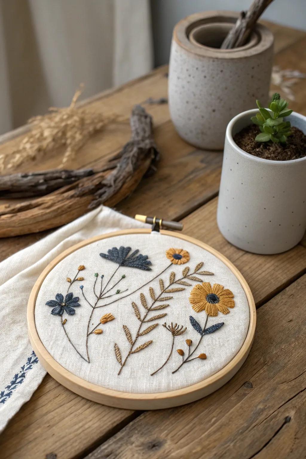 Top-notch design: Upgrade your table arrangement using these charming sewing ring coasters, mixing simplicity with daring elegance.