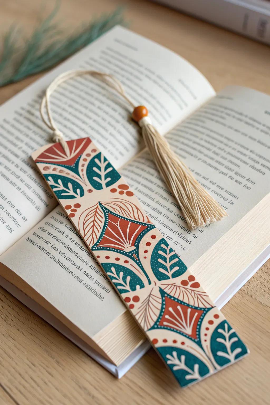 Elevate your reading experience with artistic, handcrafted compound book page savers.
