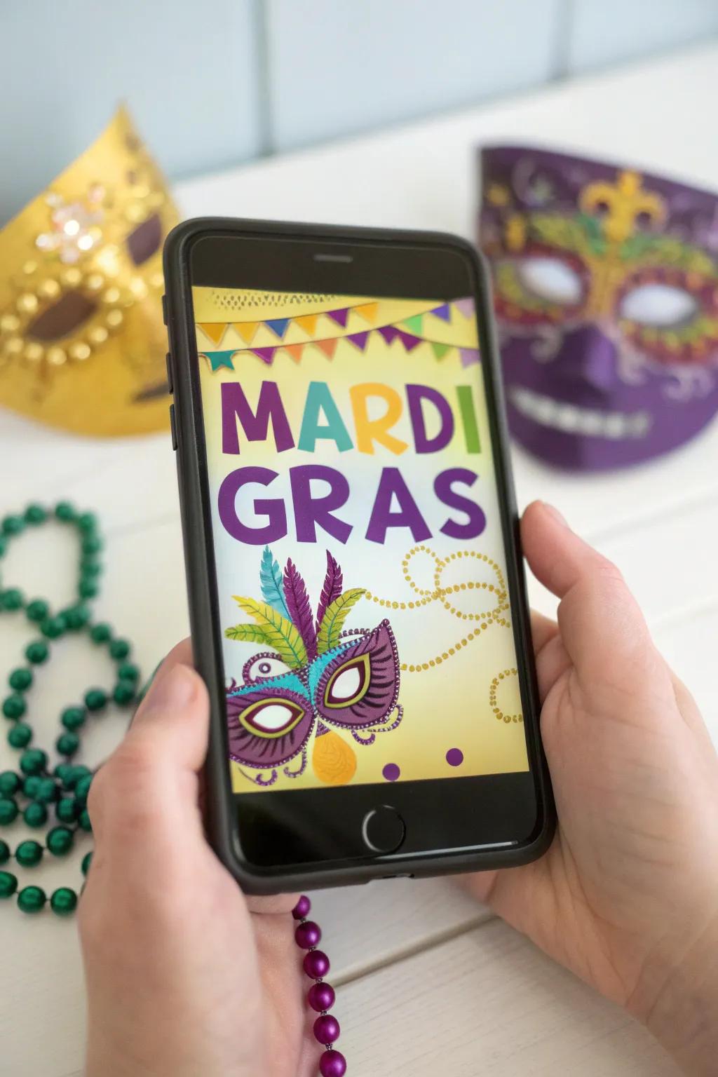 Digital invitations propose a contemporary and dynamic approach.