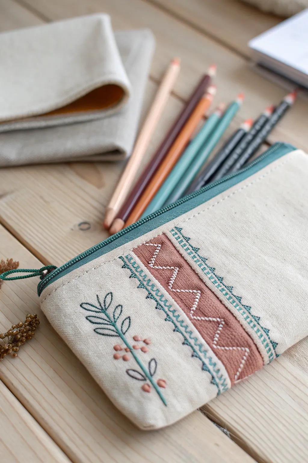 Amplify your systematization prowess through this enchanting receptacle with integrated pouches—where minimalist elegance converges with utilitarian design.