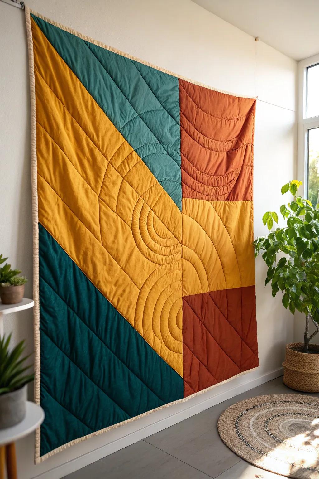 Transform your space with a stunning layered fabric backdrop that combines minimalist elegance with a bold, Boho flair.