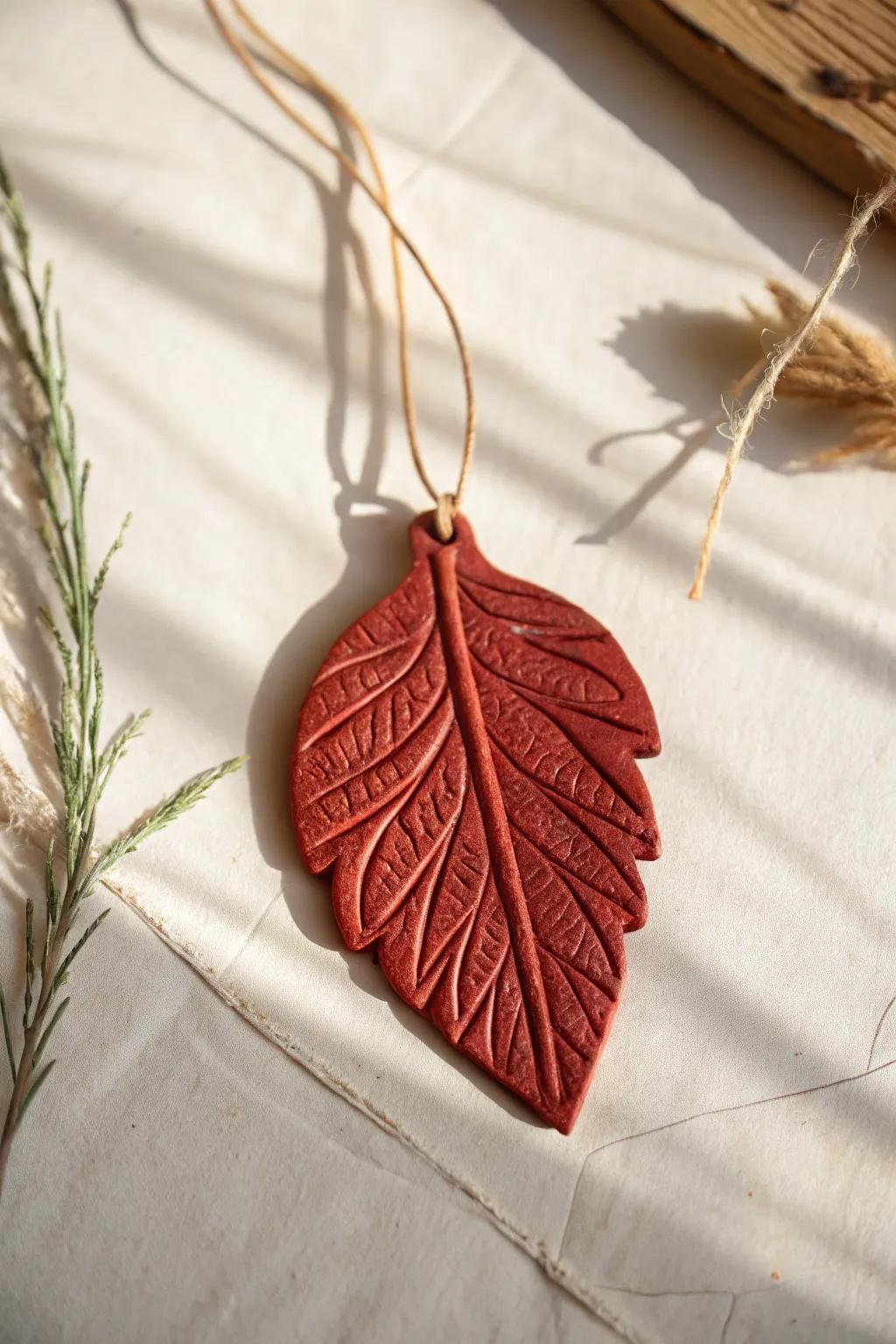 Embrace the beauty of handcrafted elegance with this stunning earthenware bauble.