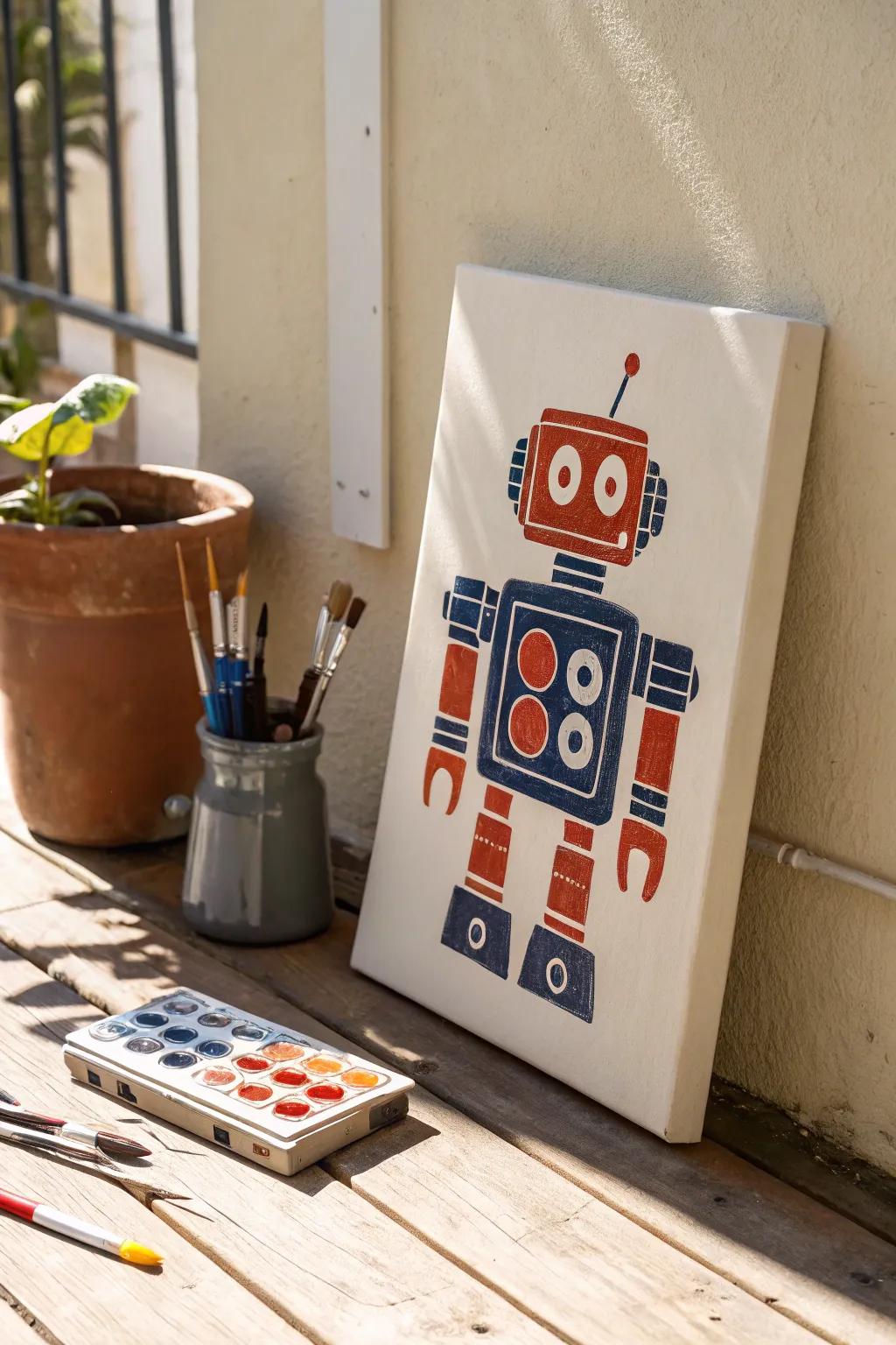 Unleash creativity with bold and beautiful automaton wall art that brightens any room with a touch of Scandinavian simplicity and Boho flair.