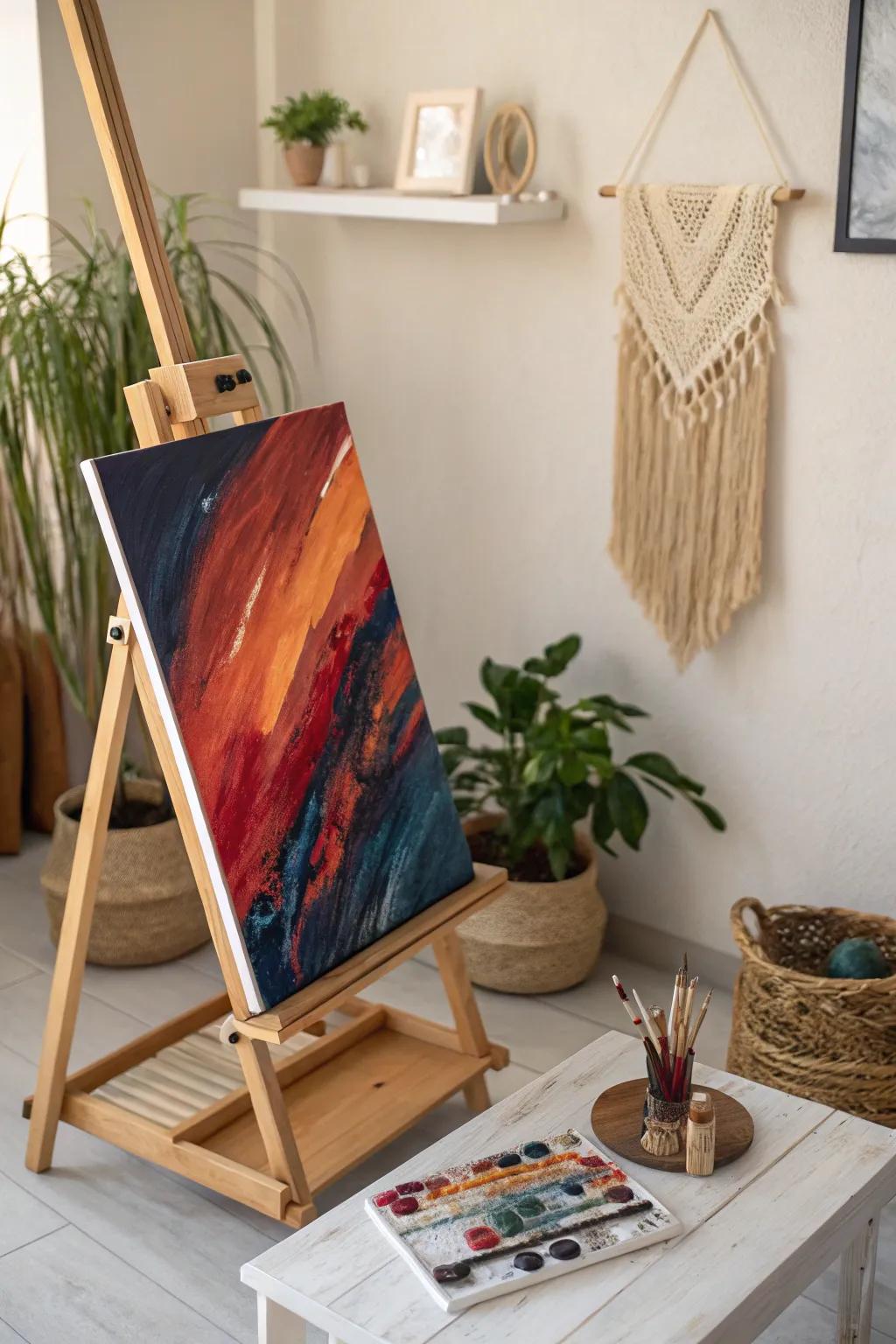 Participate in the journey of creation – where each stroke welcomes a new outlook.