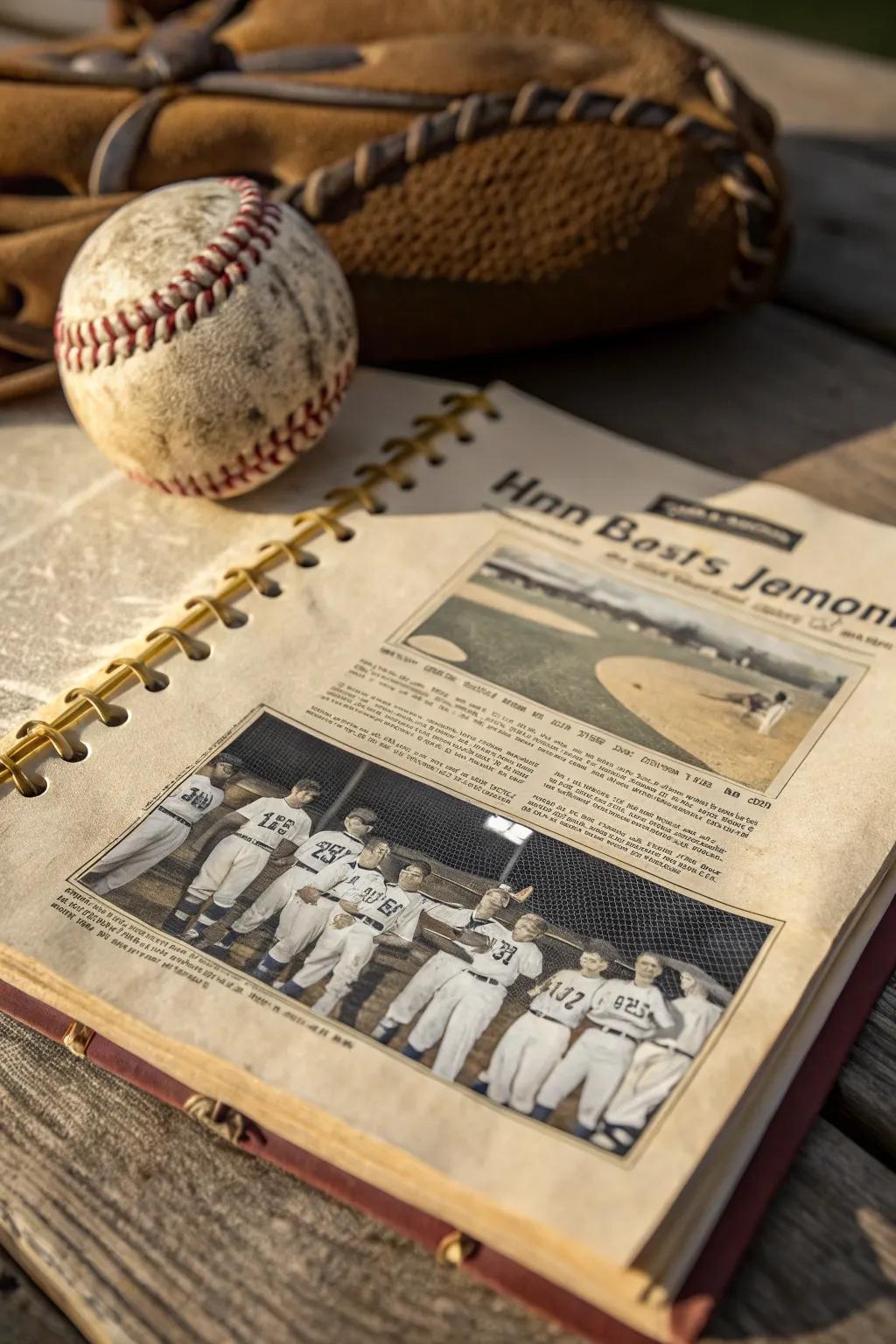 Capture the legacy of triumph with a touch of vintage charm.