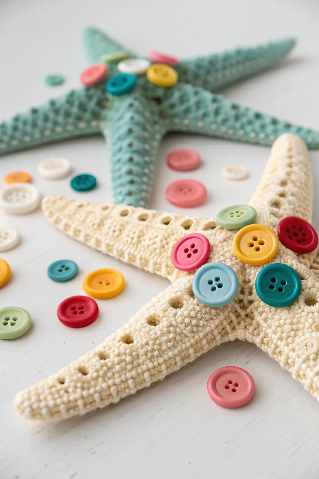 Transform your area with this vibrant Knob Sea Star art, where simplicity converges with bold inventiveness.