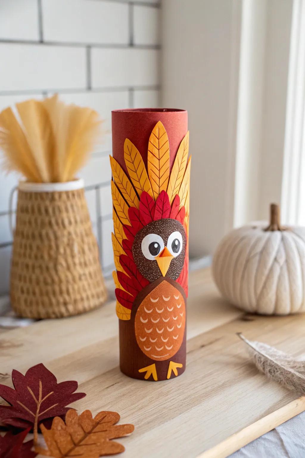 Celebrate Thanksgiving with a hint of ingenuity and color! 🦃✨ #CraftedJoy #ThanksgivingFun