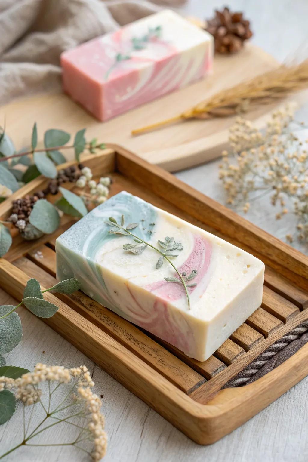 Elevate your senses with handcrafted cleansing bars that fuse splendor and utility. Ideally suited for those who cherish simplicity and artistry.