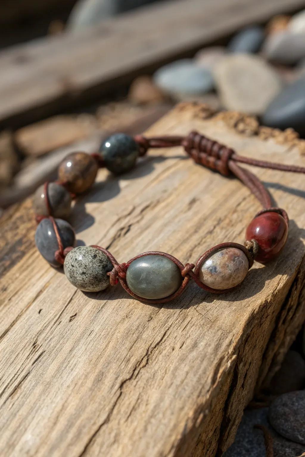 Enhance your look with the untouched elegance of custom-made stone jewelry.