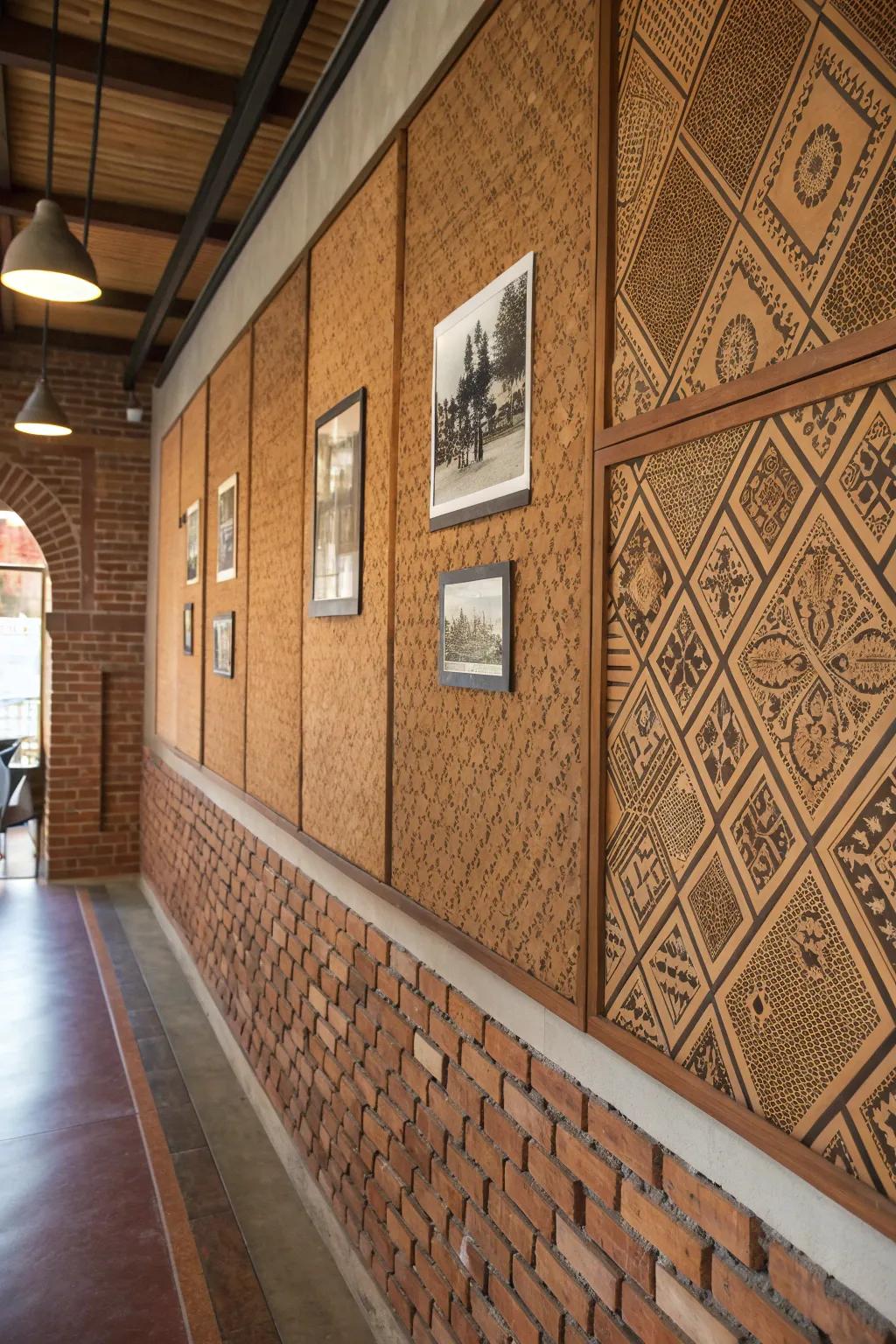 Refine your environment using the comforting elegance of cork—where panache converges with sustainability.