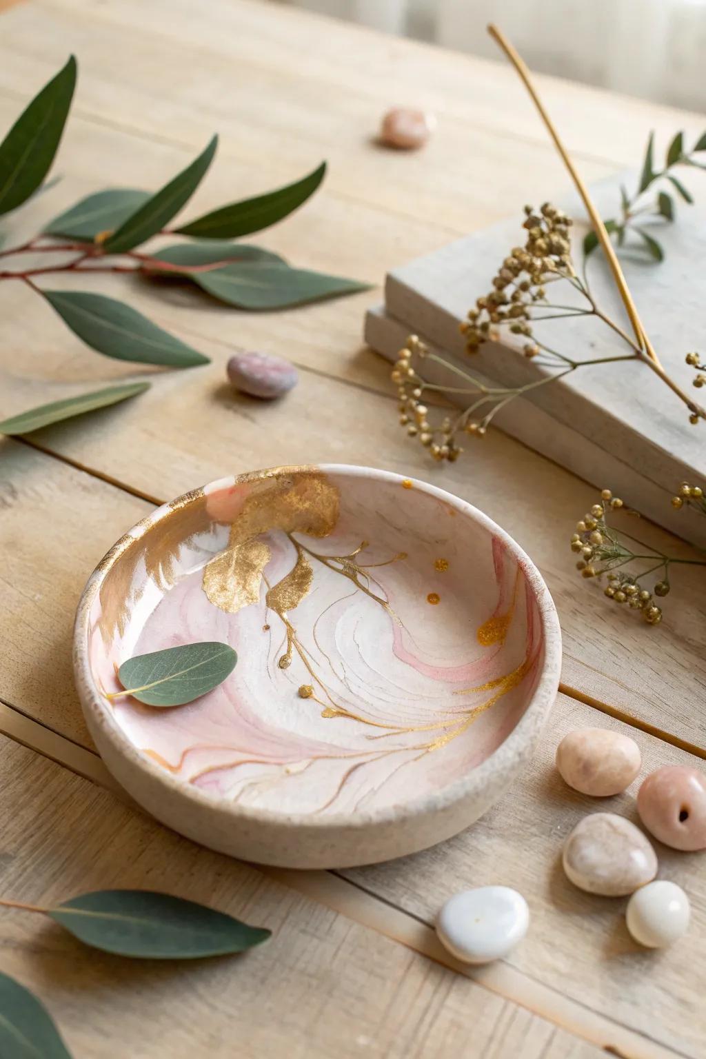 Explore the charm of handcrafted sophistication with artistic bauble holders that tell their own story.