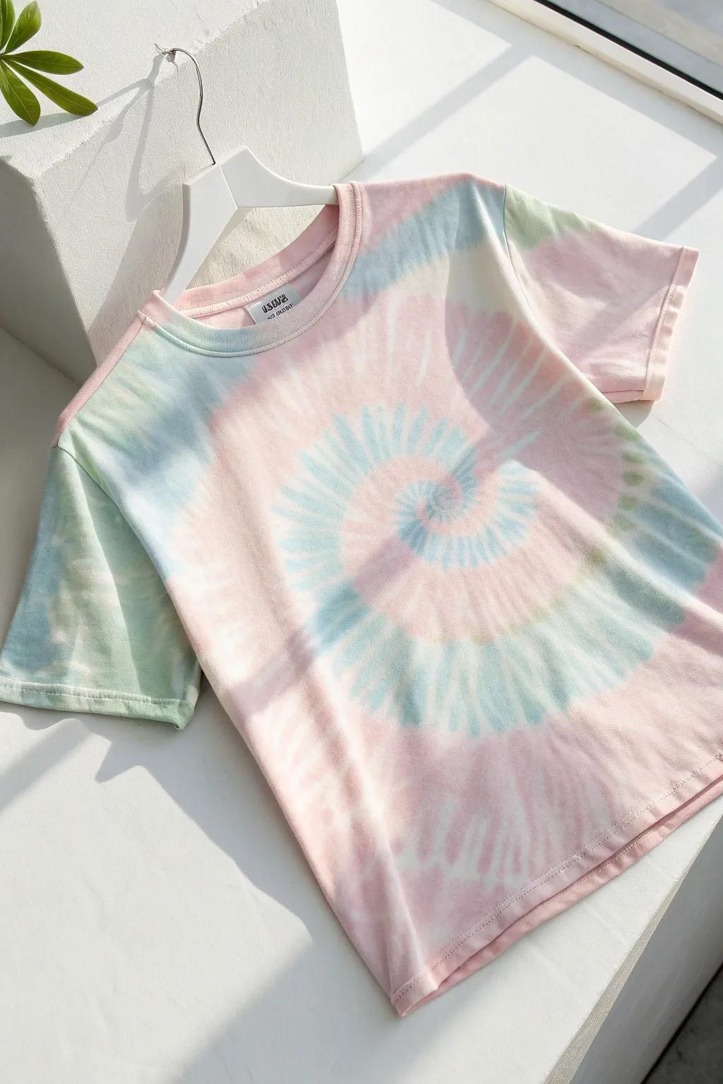 Impart a burst of creativity to your day with a pastel interlaced hue masterpiece!