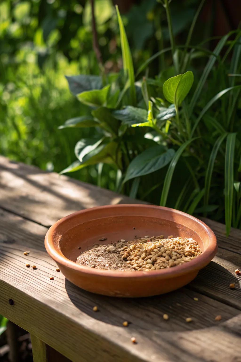 Level up your coop game with this enchanting terracotta saucer feeder, ideal for adding a dash of rustic elegance.