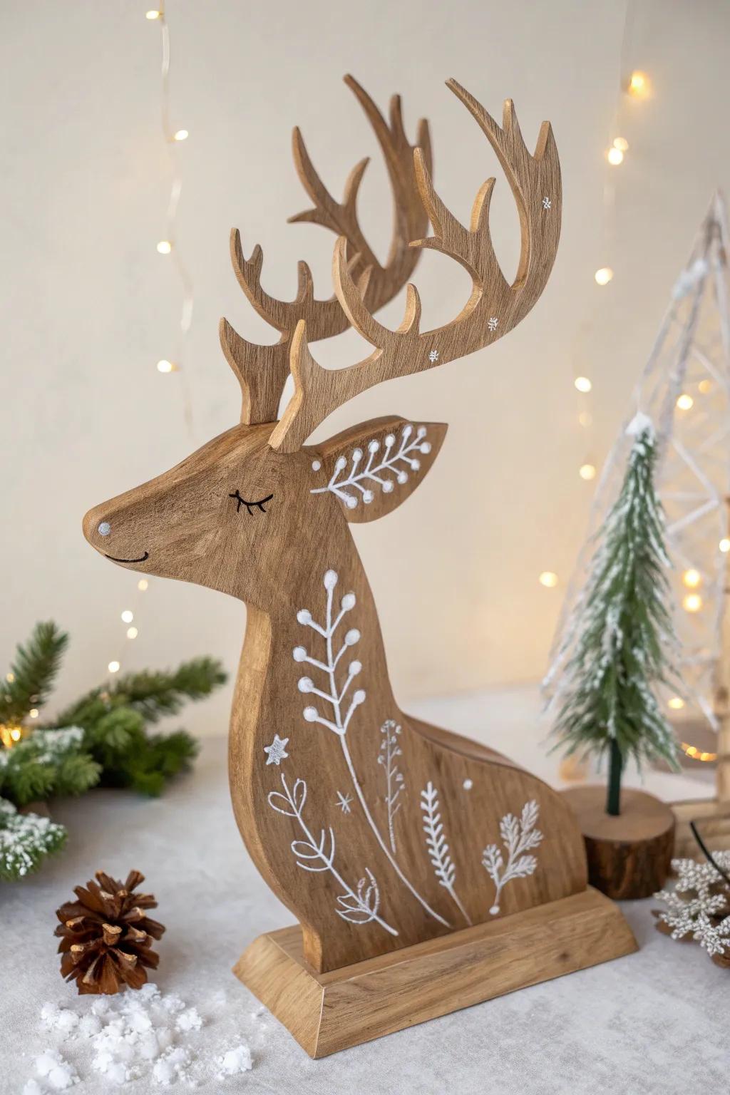 Convey festive cheer to your classroom through handcrafted reindeer romps. 🎄✨#DIYChristmas #ScandiBoho
