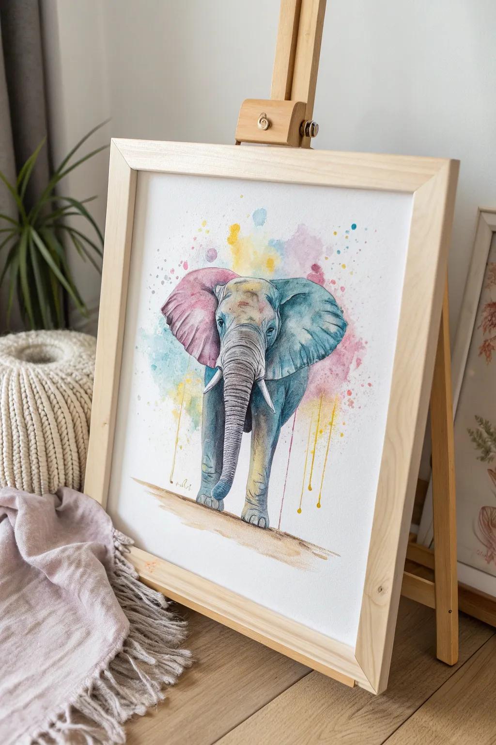 Bring life to the area with the colors of the masterpiece.