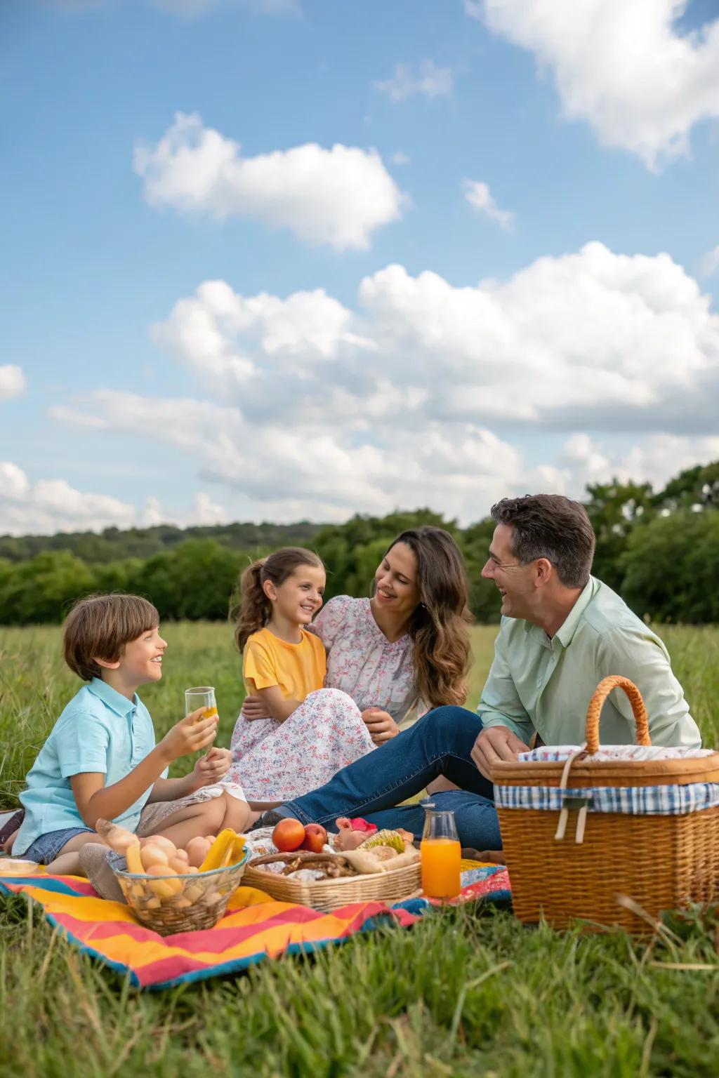 Enjoy a relaxed ambiance with an open-air gathering.