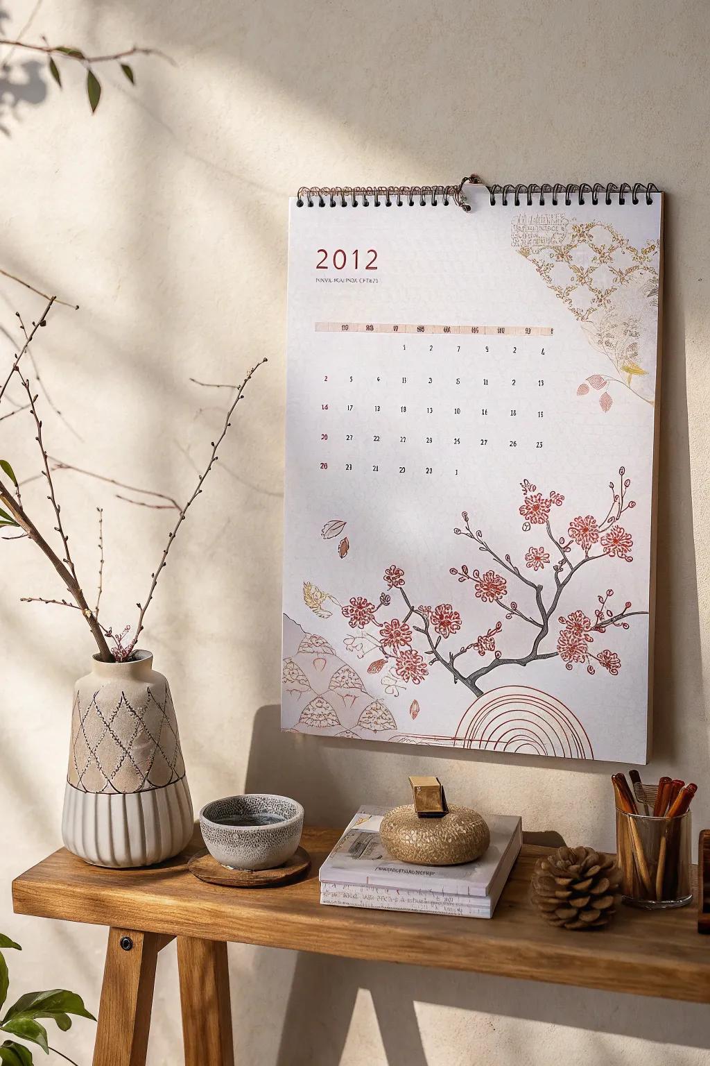 Travel the world from your wall with our Cross-Cultural Journey Schedule. A journey of discovery and beauty each month.