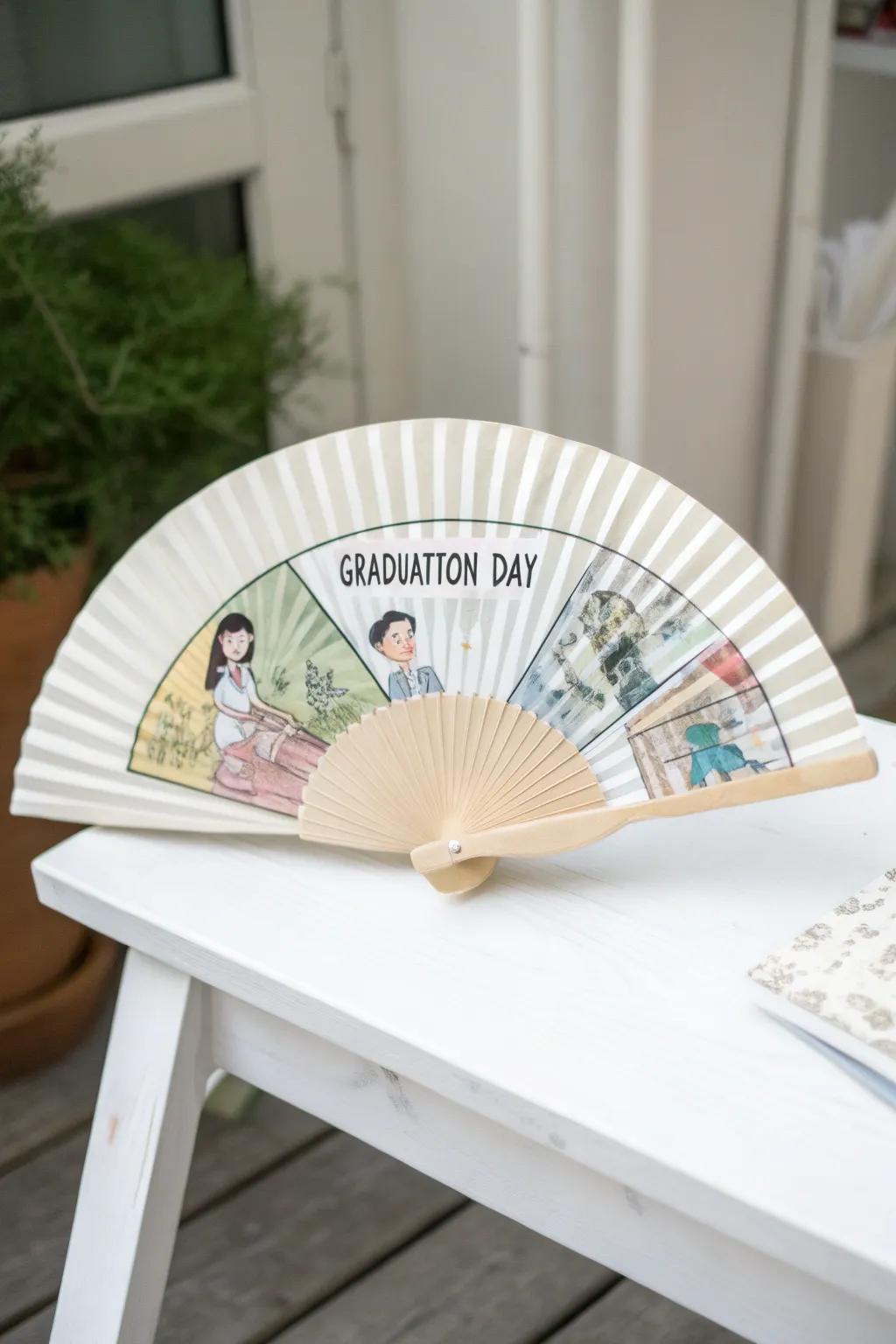 Commemorate alongside mirth and recollections: A singular humorous strip fan for the flawless graduation present.