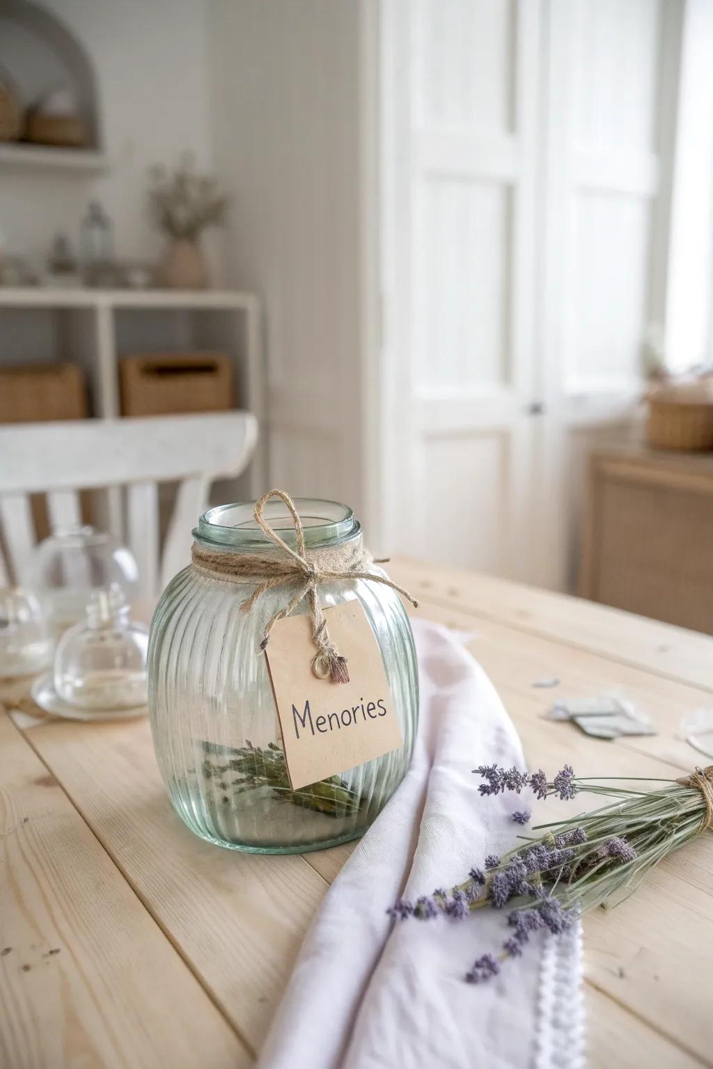 Capture esteemed occasions in a handcrafted recollection vessel, blending minimalist elegance accompanied by a hint of Boho appeal.