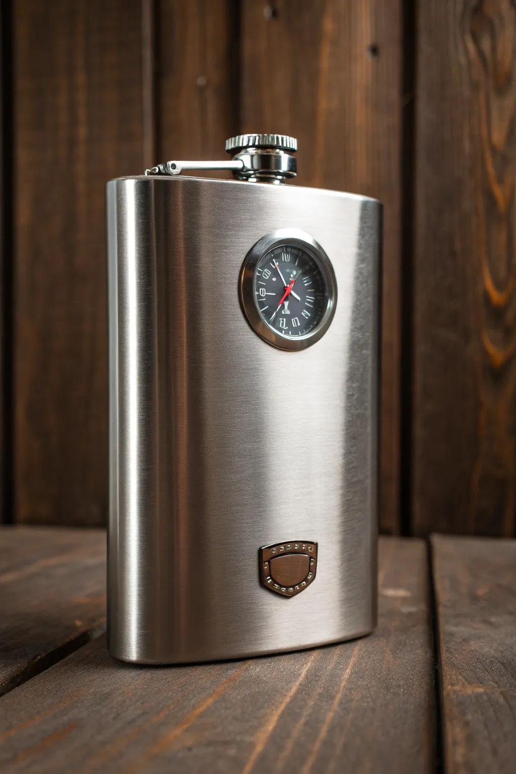 Futuristic Craftsmanship: A modern twist on a classic gift for the tech-loving groomsman.