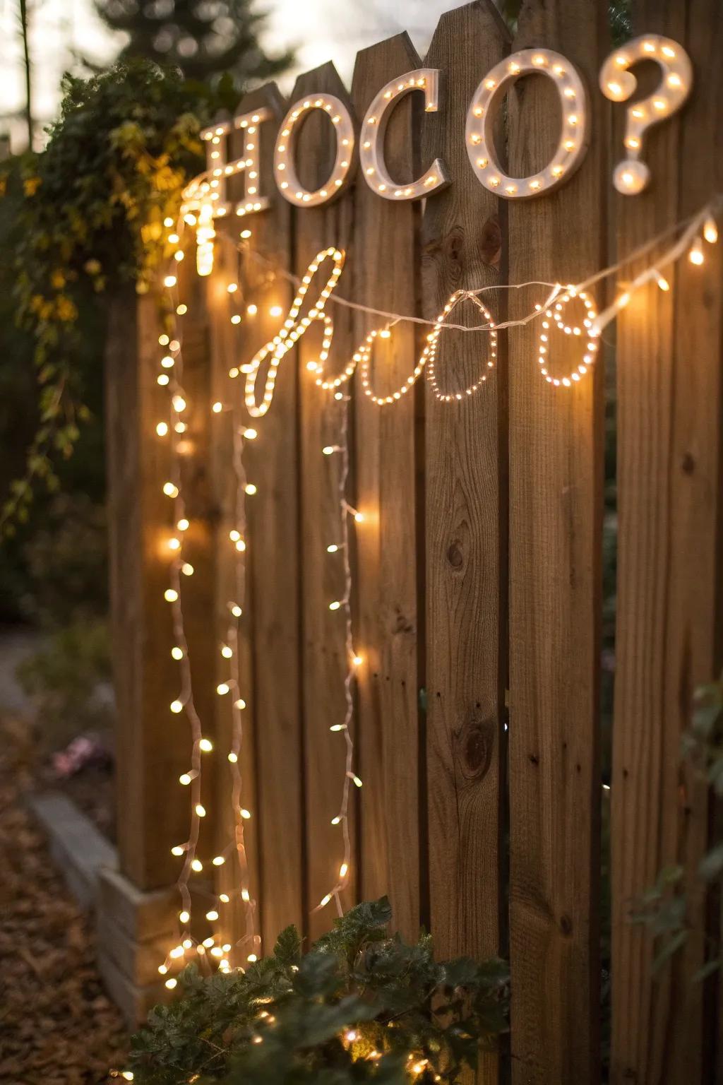 Illuminate your proposal with a touch of magic. ✨ #HoCoIdeas #ScandiBohoVibes