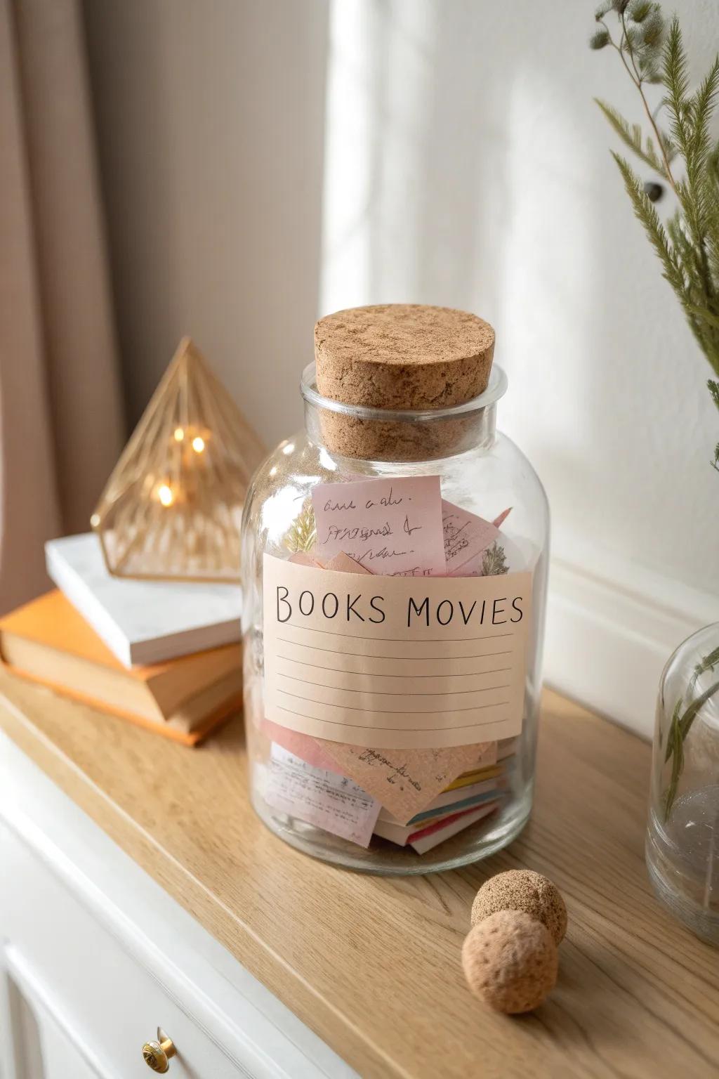 Capture and cherish moments of inspiration—your personal reservoir of happiness.