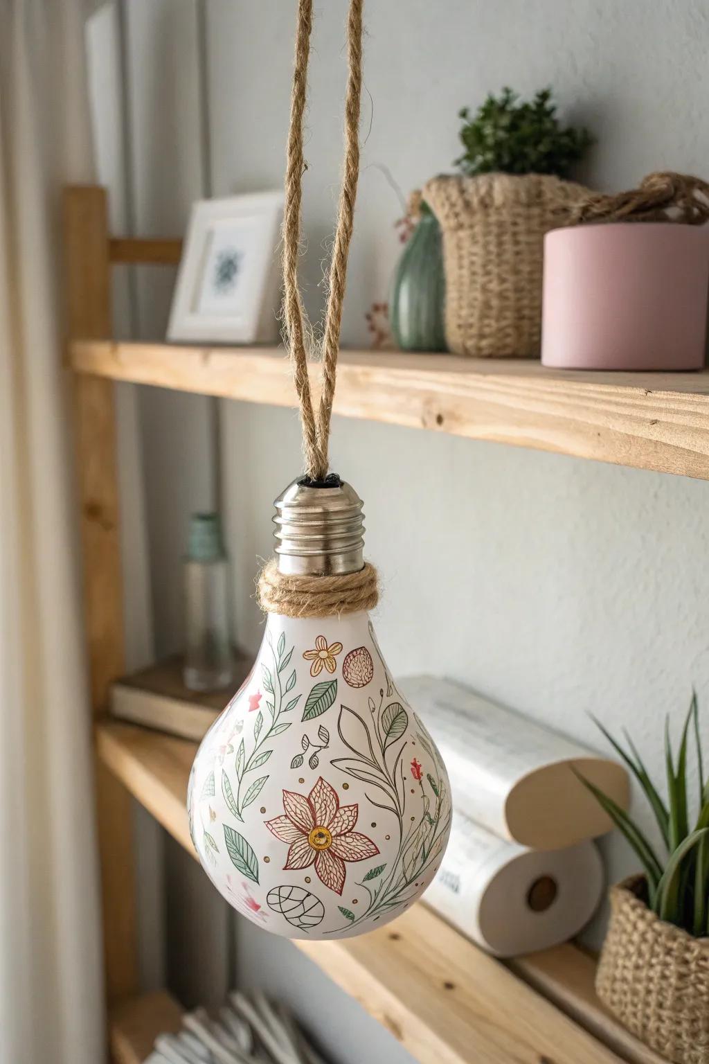 Brighten your holidays with handcrafted bulb baubles, where minimalism embraces artistic grace.