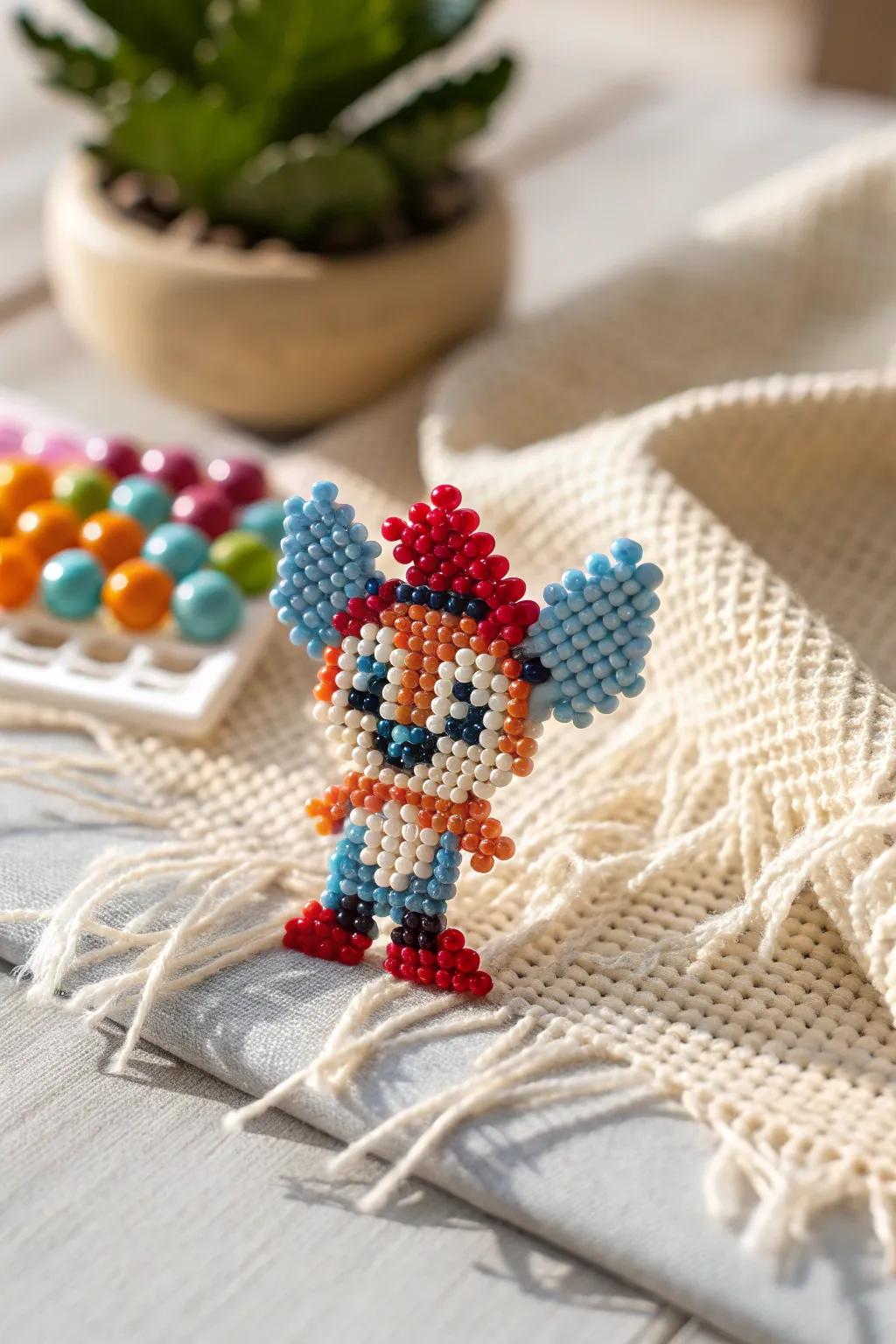 Crafted with affection: Bring your cherished animated personalities to life with charming fusing bead designs!