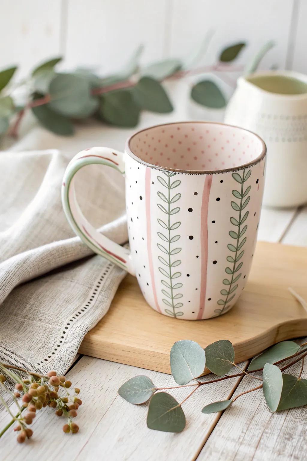 Sip in style with a mug that mirrors your unique taste. Discover the elegance of personalized patterns.