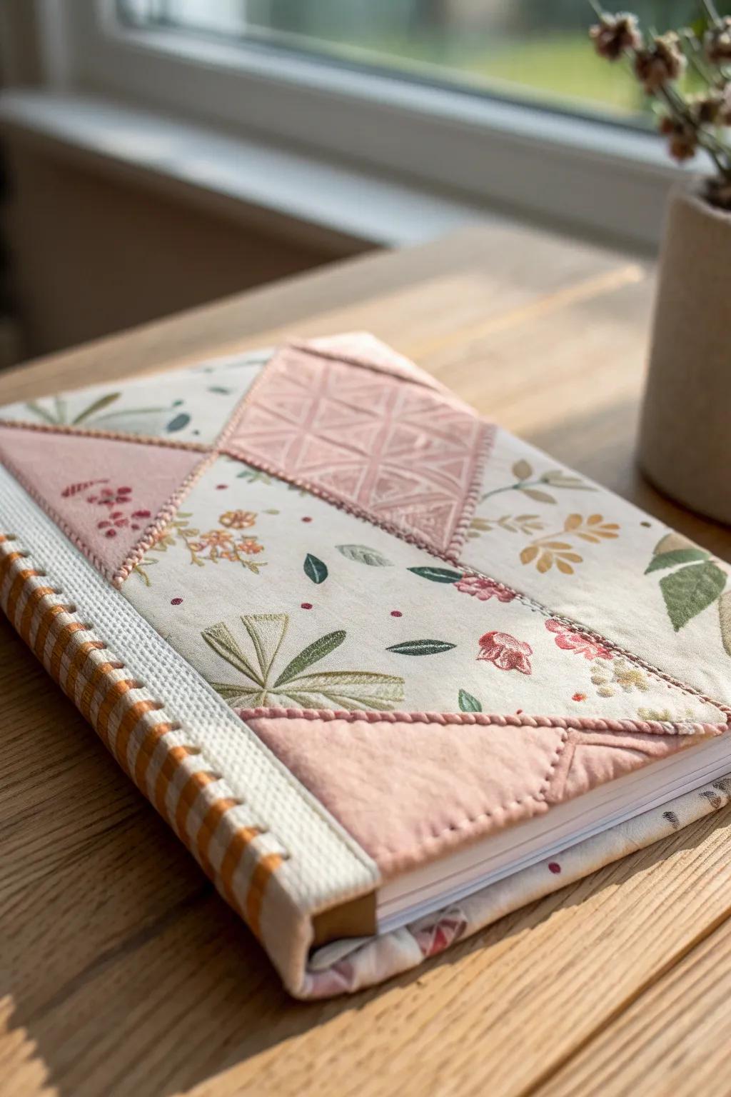 Alter ordinary notepads into bespoke offerings through weave fragments, embracing plainness and craftsmanship.