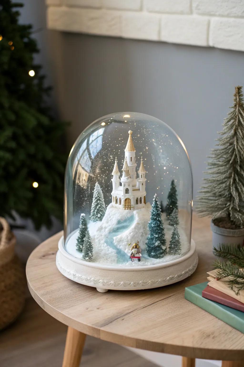 Uncover the enchantment of narrating showcasing our bewitching fable snowglobe, wherein every nuance recounts a narrative.