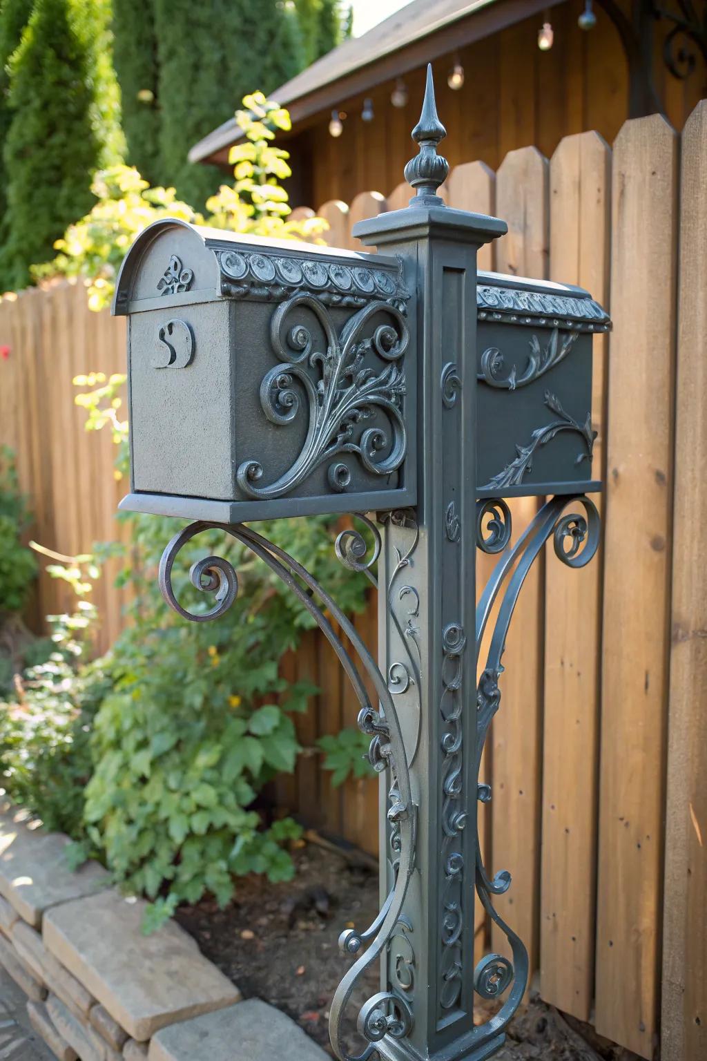 Uplift your frontage allure with a masterpiece of ironwork artisanship.