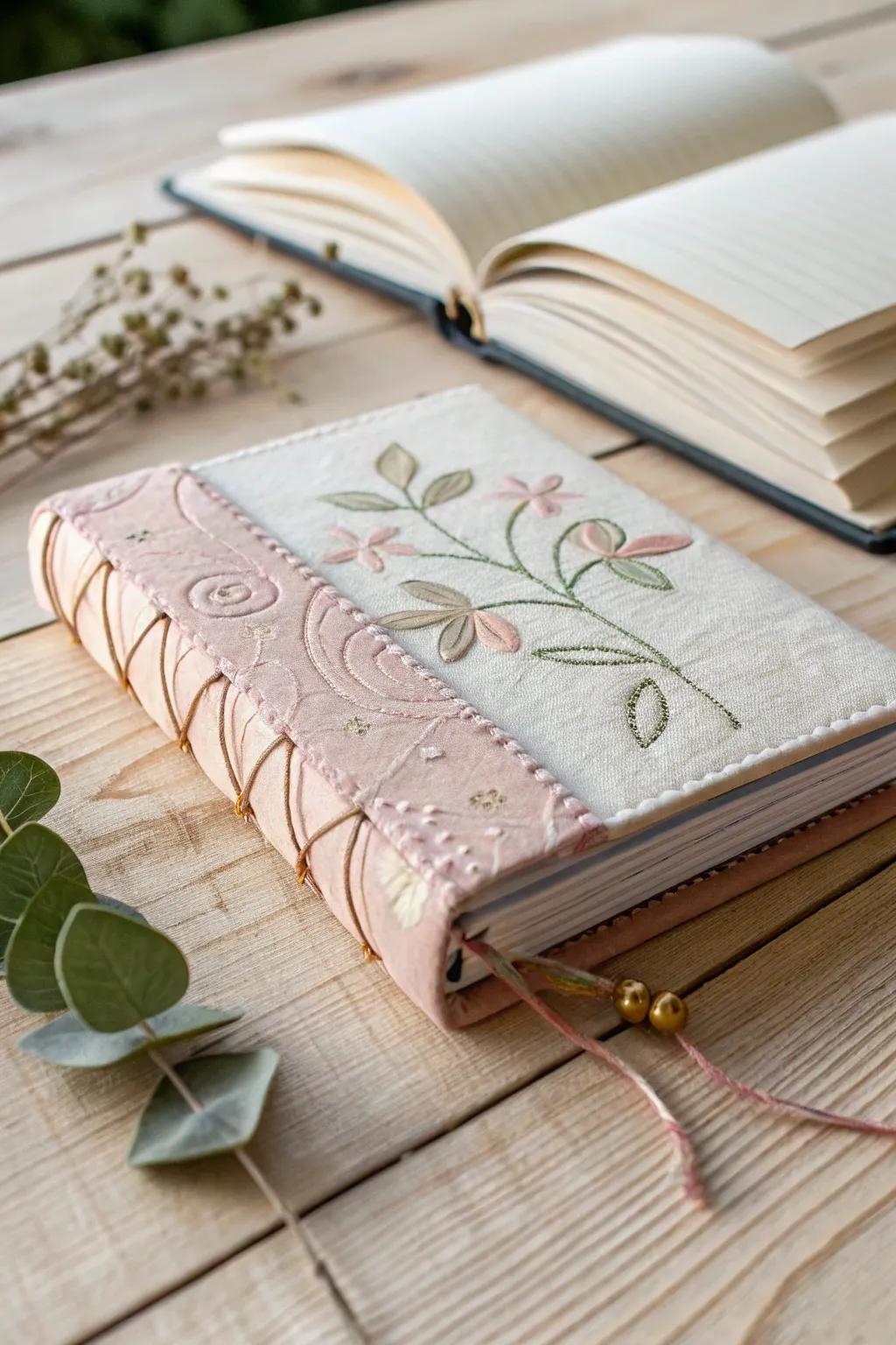 Embrace your inventiveness with this breathtaking handcrafted compendium, where simplicity converges with elegance.